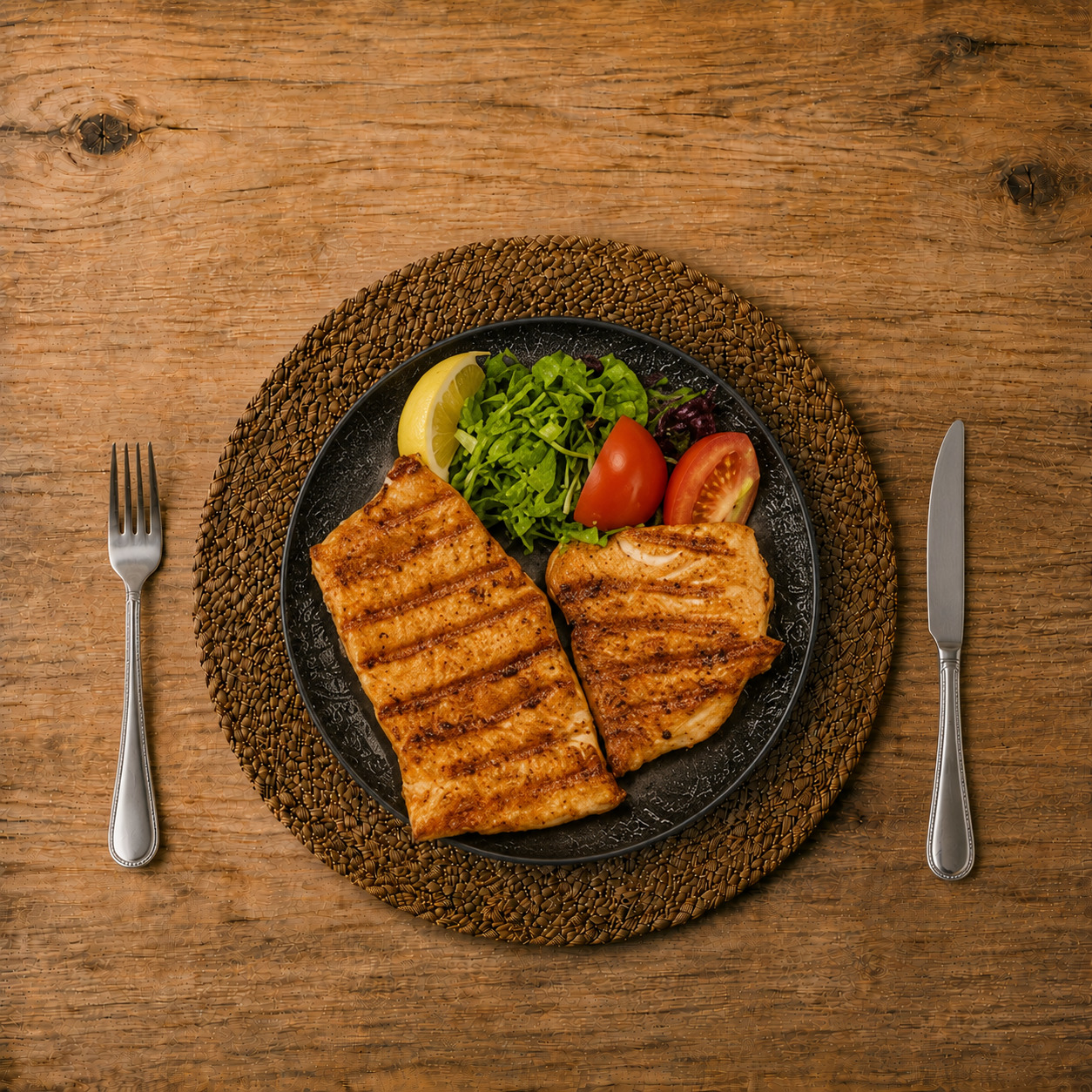 Somon / Grilled Salmon Fillets