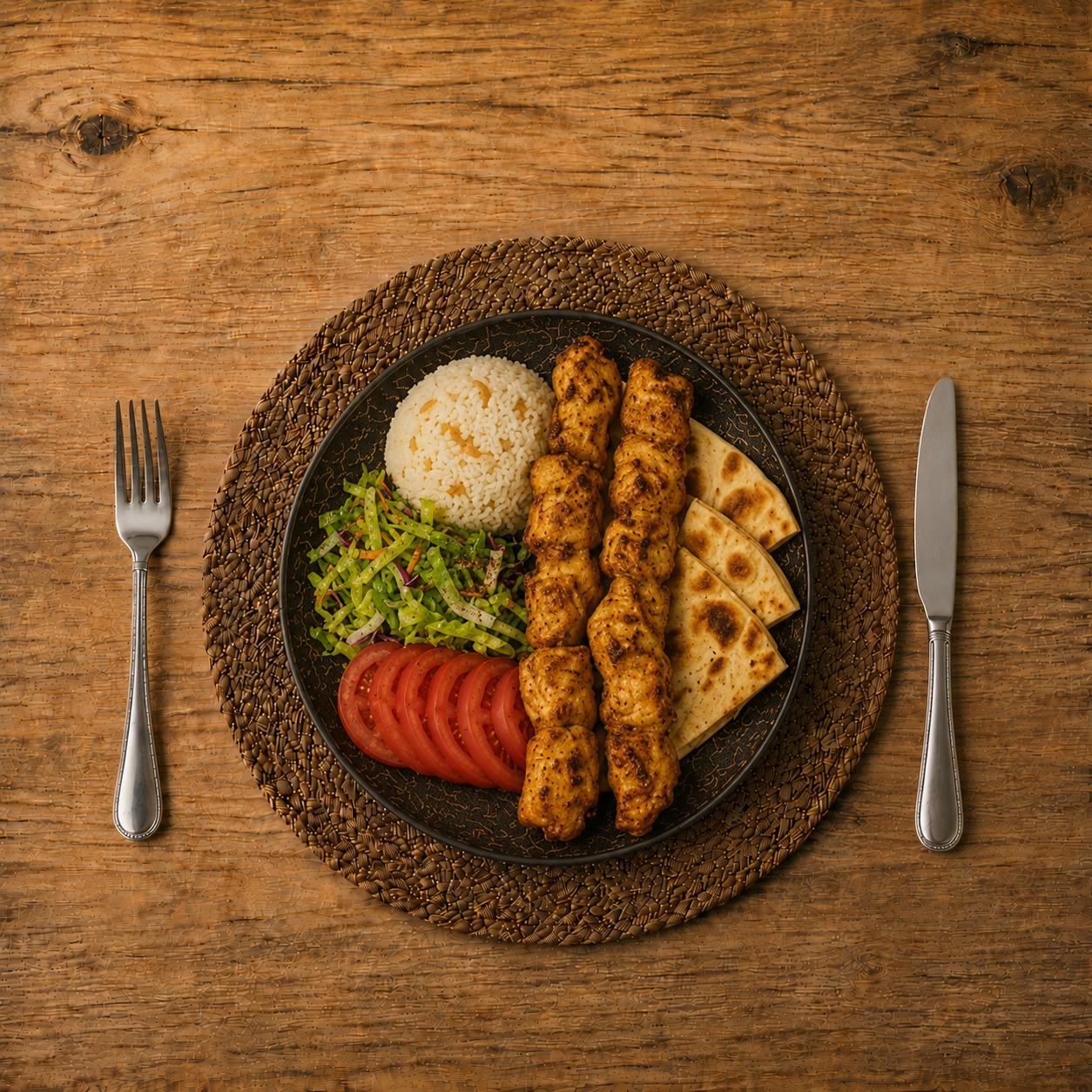 Tavuk Şiş / Grilled Chicken Shish